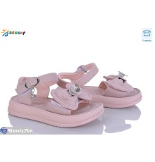 Дитячі босоніжки на літо (8 пар р.26-31) рожевий  "Bessky-Kellaifeng"