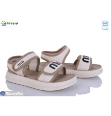 Дитячі босоніжки на літо (8 пар р.31-36) бежевий  "Bessky-Kellaifeng"
