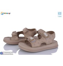 Дитячі босоніжки на літо (8 пар р.31-36) коричневий  "Bessky-Kellaifeng"