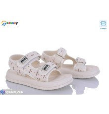 Дитячі босоніжки на літо (8 пар р.31-36) бежевий  "Bessky-Kellaifeng"