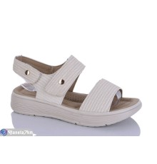 Босоніжки жіночі на літо (8 пар р.37-42) бежевий  "Asito"