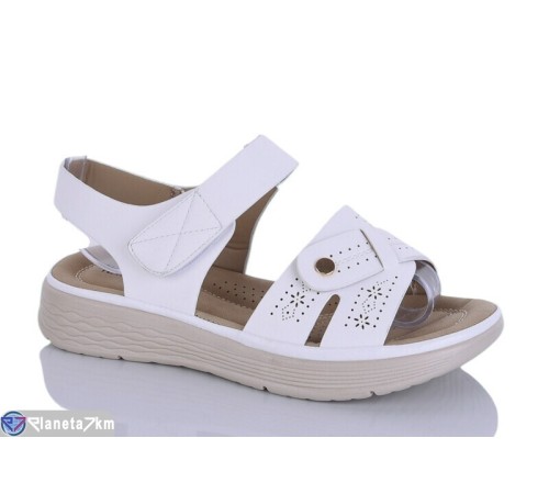 Босоніжки жіночі на літо (8 пар р.37-42) білий  "Asito"