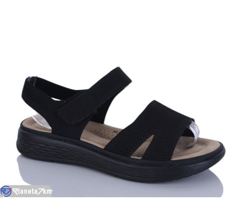 Босоніжки жіночі на літо (8 пар р.37-42) чорний  "Asito"