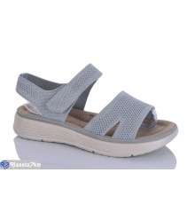 Босоніжки жіночі на літо (8 пар р.37-42) сірий  "Asito"