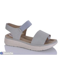 Босоніжки жіночі на літо (8 пар р.37-42) сірий  "Asito"