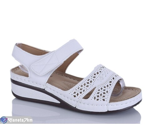 Босоніжки жіночі на літо (8 пар р.37-42) білий  "Asito"