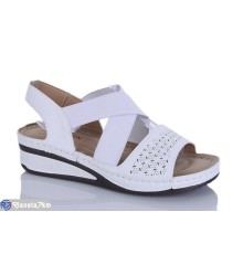 Босоніжки жіночі на літо (8 пар р.37-42) білий  "Asito"