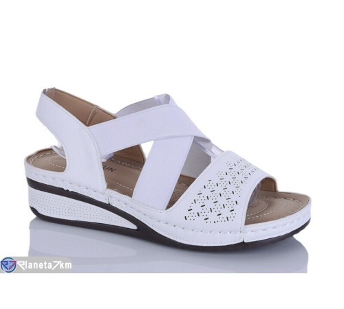 Босоніжки жіночі на літо (8 пар р.37-42) білий  "Asito"