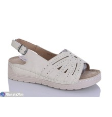 Босоніжки жіночі на літо (8 пар р.37-42) бежевий  "Asito"