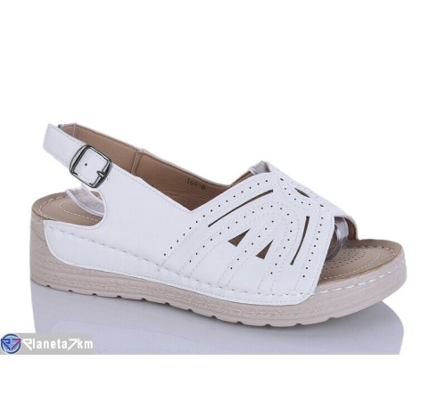 Босоніжки жіночі на літо (8 пар р.37-42) білий  "Asito"