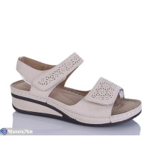 Шлепки жіночі на літо (8 пар р.37-42) бежевий  "Asito"