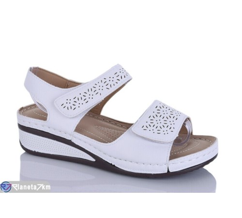 Шлепки жіночі на літо (8 пар р.37-42) білий  "Asito"