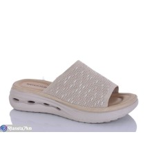 Шлепки жіночі на літо (8 пар р.37-42) бежевий  "Asito"