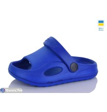 Кроки дитячі на літо (6 пар р.18-23) синій  "LINKA"