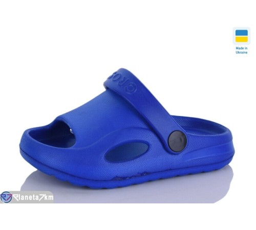 Кроки дитячі на літо (6 пар р.18-23) синій  "LINKA"