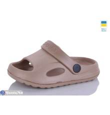 Кроки дитячі на літо (6 пар р.18-23) коричневий  "LINKA"