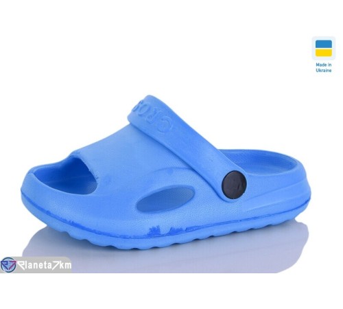 Кроки дитячі на літо (6 пар р.18-23) блакитний  "LINKA"