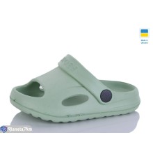 Кроки дитячі на літо (6 пар р.18-23) зелений  "LINKA"