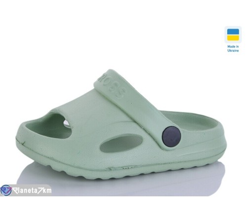 Кроки дитячі на літо (6 пар р.18-23) зелений  "LINKA"