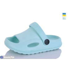 Кроки дитячі на літо (6 пар р.18-23) зелений  "LINKA"