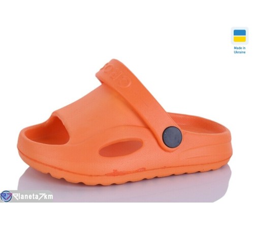 Кроки дитячі на літо (6 пар р.18-23) оранжевий  "LINKA"