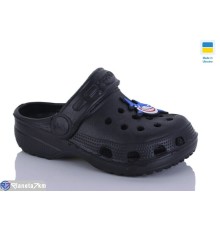 Кроки дитячі на літо (6 пар р.18-23) чорний  "LINKA"