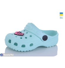 Кроки дитячі на літо (6 пар р.18-23) зелений  "LINKA"