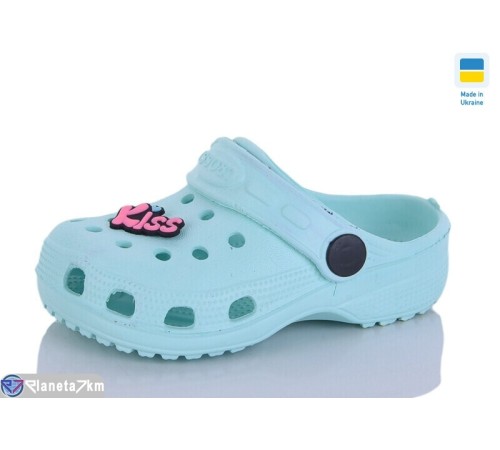 Кроки дитячі на літо (6 пар р.18-23) зелений  "LINKA"