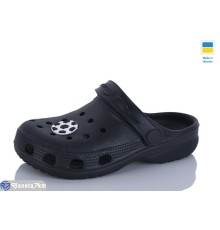 Кроки дитячі на літо (6 пар р.24-29) чорний  "LINKA"