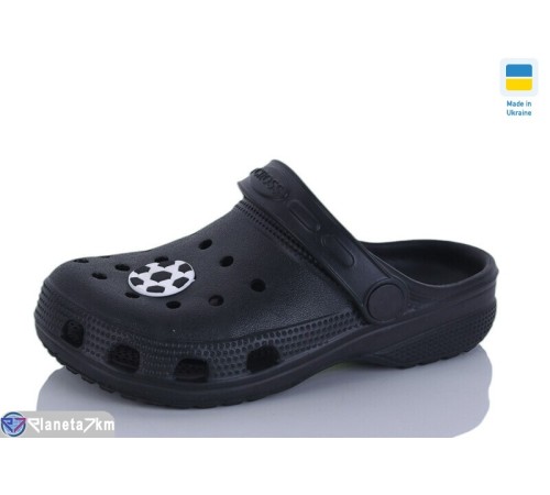 Кроки дитячі на літо (6 пар р.24-29) чорний  "LINKA"