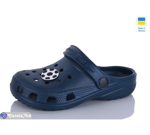 Кроки дитячі на літо (6 пар р.24-29) синій  "LINKA"