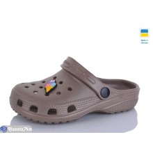 Кроки дитячі на літо (6 пар р.24-29) коричневий  "LINKA"