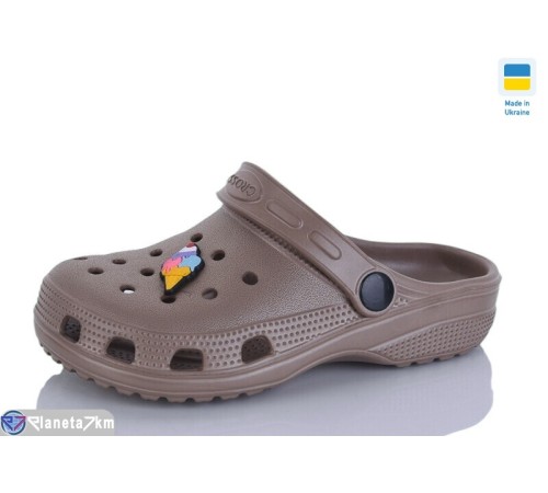 Кроки дитячі на літо (6 пар р.24-29) коричневий  "LINKA"