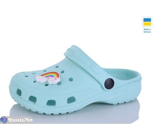 Кроки дитячі на літо (6 пар р.24-29) зелений  "LINKA"