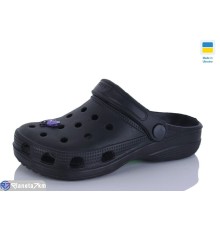 Кроки дитячі на літо (6 пар р.30-35) чорний  "LINKA"