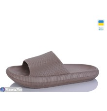 Шлепки жіночі на літо (6 пар р.36-41) коричневий  "LINKA"