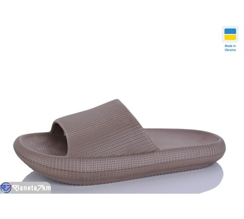 Шлепки жіночі на літо (6 пар р.36-41) коричневий  "LINKA"