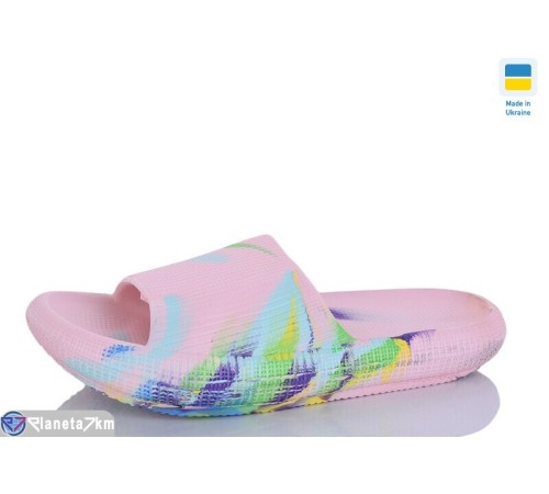 Шлепки жіночі на літо (6 пар р.36-41) рожевий  "LINKA"