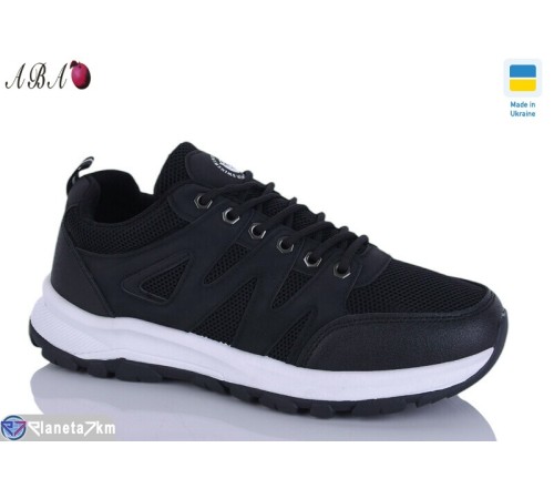 Кросівки чоловічі на весну/осінь (8 пар р.40-45) чорний  "Aba"