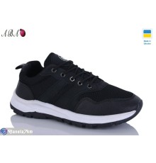 Кросівки чоловічі на весну/осінь (8 пар р.40-45) чорний  "Aba"