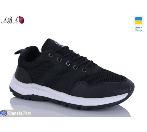 Кросівки чоловічі на весну/осінь (8 пар р.40-45) чорний  "Aba"