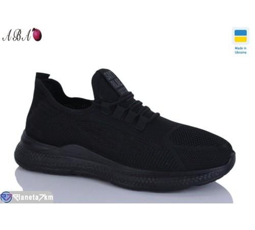 Кросівки чоловічі на літо (8 пар р.40-45) чорний  "Aba"