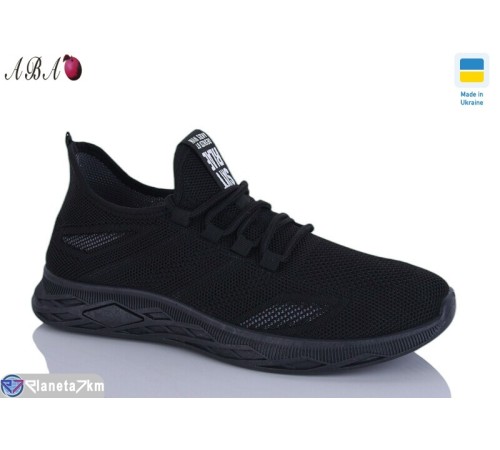 Кросівки чоловічі на літо (8 пар р.40-45) чорний  "Aba"