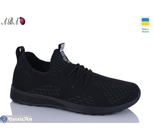 Кросівки чоловічі на літо (8 пар р.40-45) чорний  "Aba"