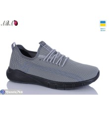 Кросівки чоловічі на літо (8 пар р.40-45) сірий  "Aba"