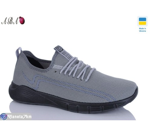 Кросівки чоловічі на літо (8 пар р.40-45) сірий  "Aba"