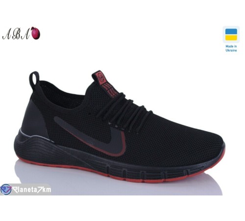 Кросівки чоловічі на літо (8 пар р.40-45) чорний  "Aba"