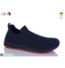 Кросівки чоловічі на літо (8 пар р.40-45) синій  "Aba"