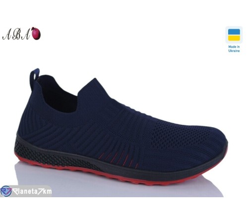 Кросівки чоловічі на літо (8 пар р.40-45) синій  "Aba"