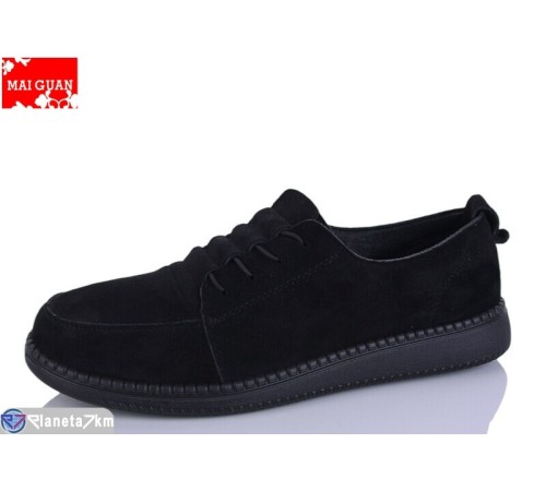 Туфлі жіночі на весну/осінь (8 пар р.40-43) чорний  "Maiguan"